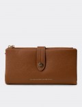 Women's Tan Wallet by Benetton