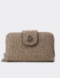 Women's Sandstone Wallet by Benetton