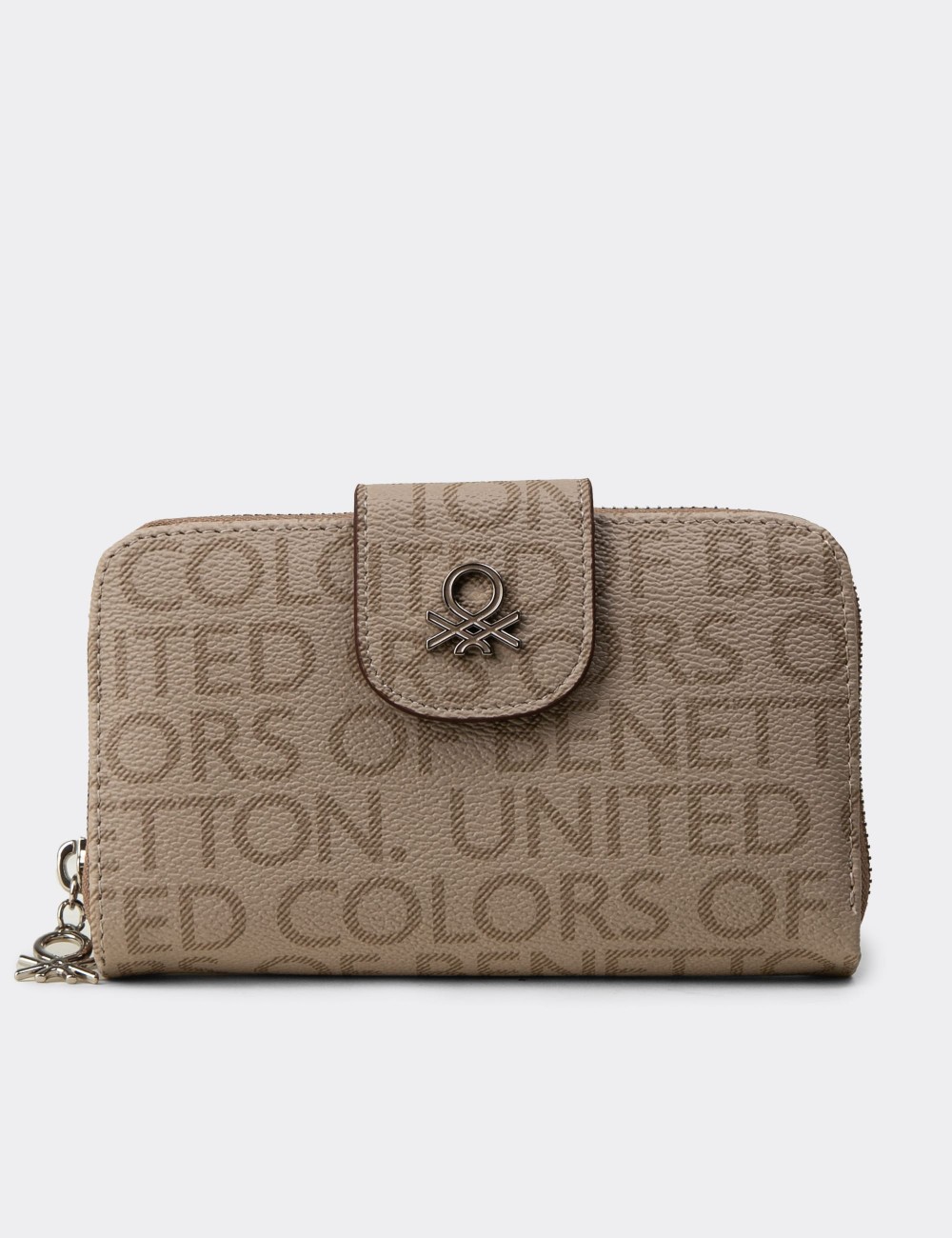 Women's Sandstone Wallet by Benetton - B1661ZVZNZ01