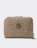 Women's Sandstone Wallet by Benetton