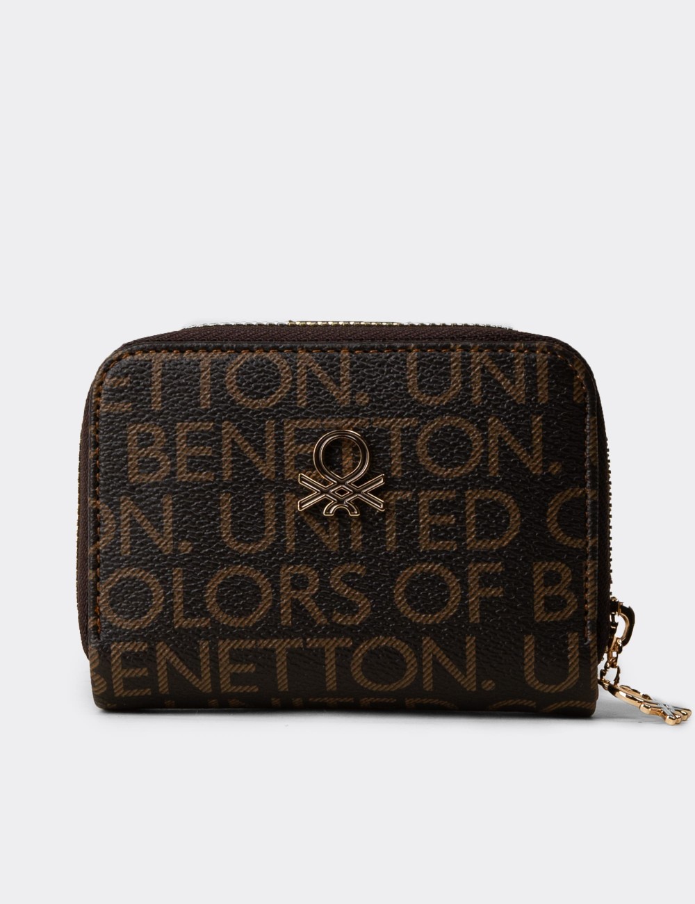 Women's Brown Wallet by Benetton - B1659ZKHVZ01