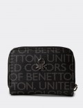 Women's Black Wallet by Benetton
