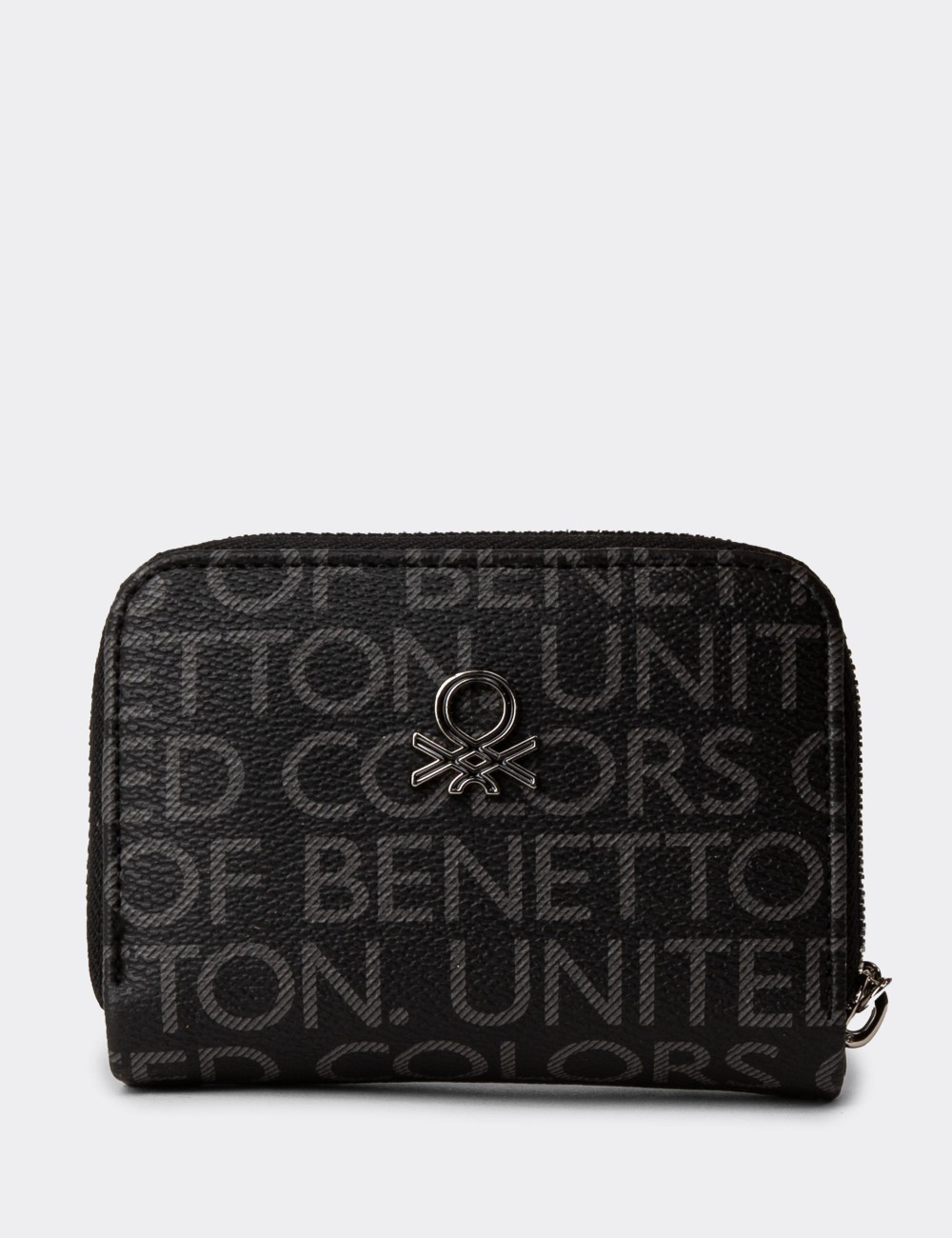 Women's Black Wallet by Benetton - B1659ZSYHZ01
