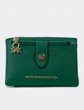 Women's Green Wallet by Benetton