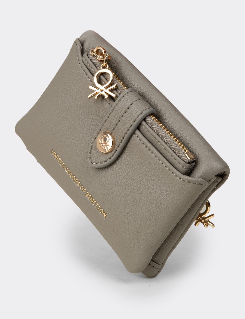 Women's Sandstone Wallet by Benetton - B1632ZVZNZ01