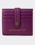 Women's Purple Wallet by Benetton