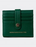 Women's Benetton Green Wallet