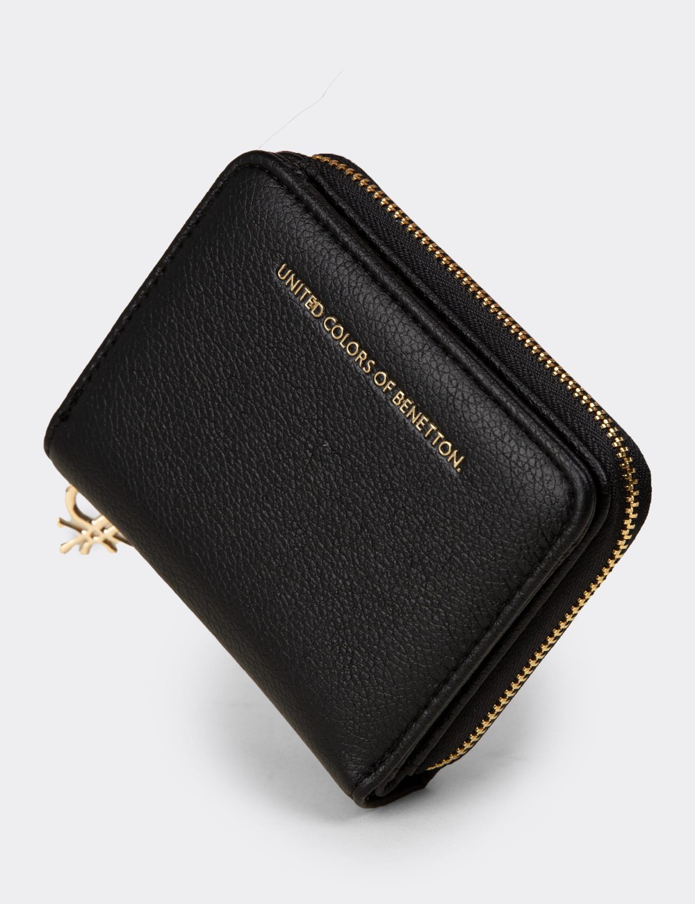 Women's Black Wallet by Benetton - B1628ZSYHZ01