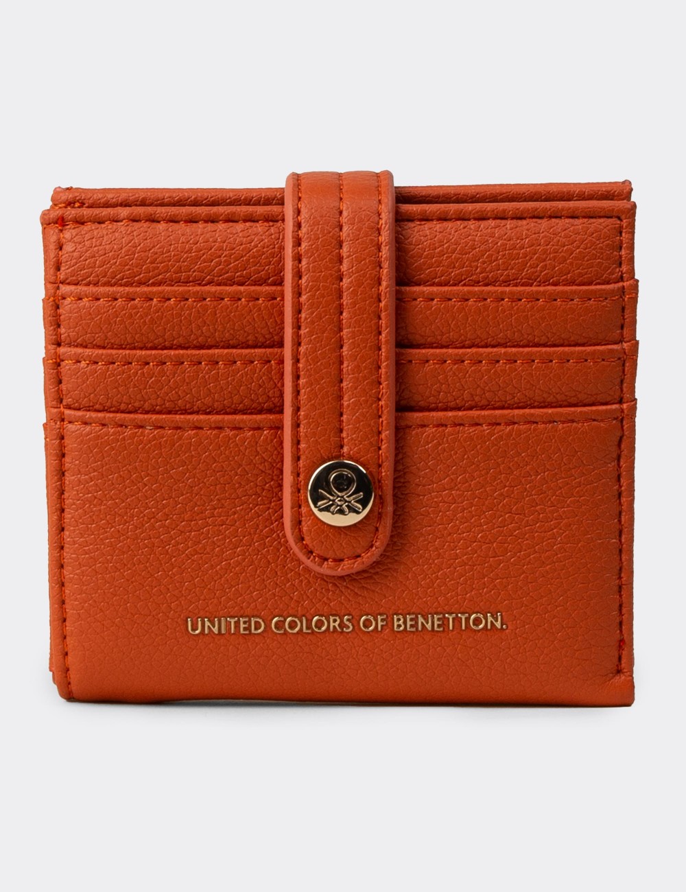 Benetton Orange Women's Wallet - B1627ZTRCZ01