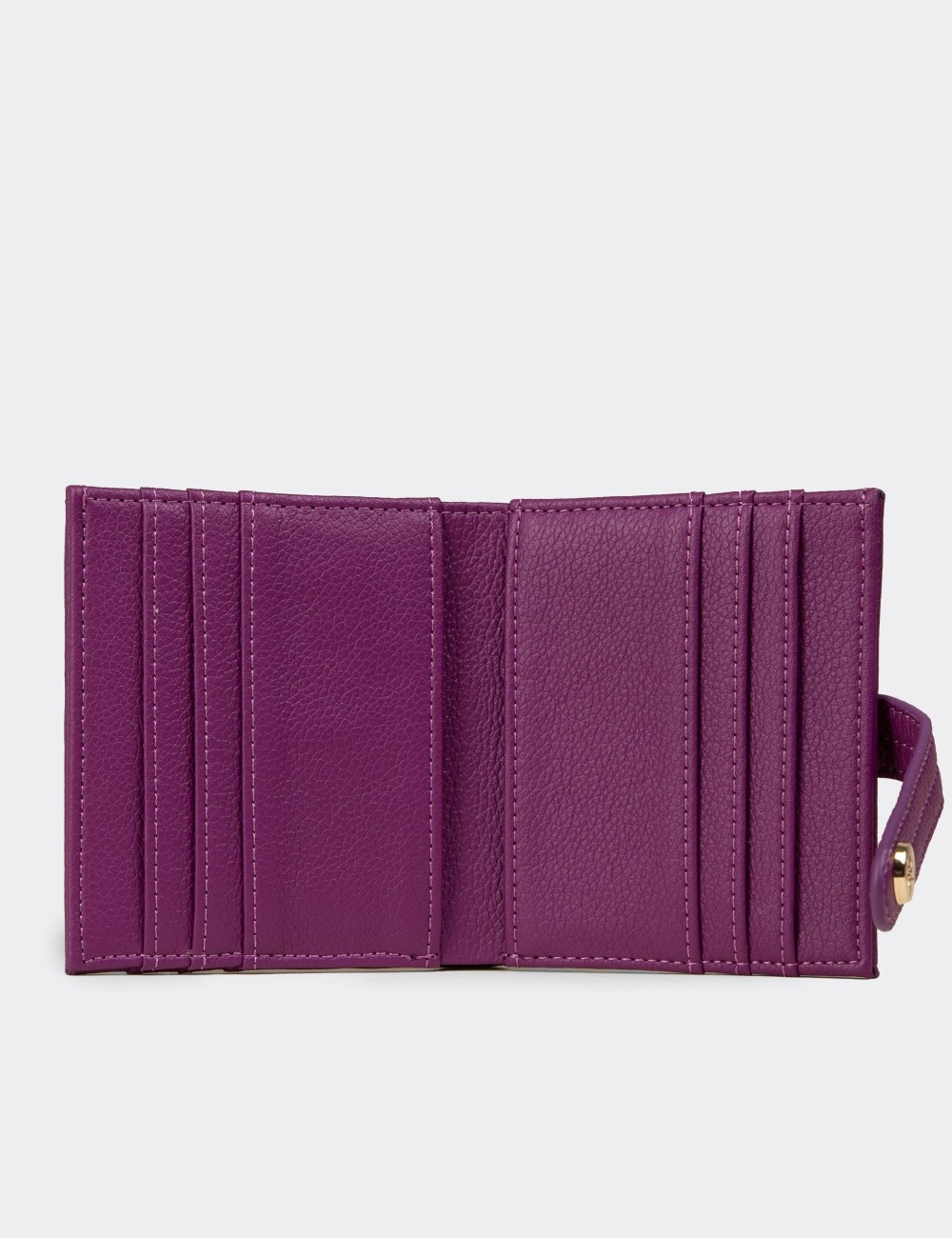 Women's Purple Wallet by Benetton - B1627ZMORZ01