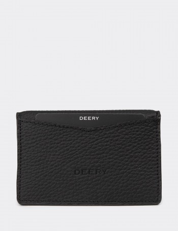 Men's Black Leather Wallet