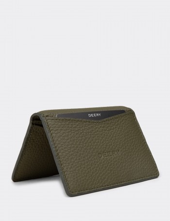 Men's Green Leather Wallet