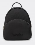 Benetton Women's Black Backpack