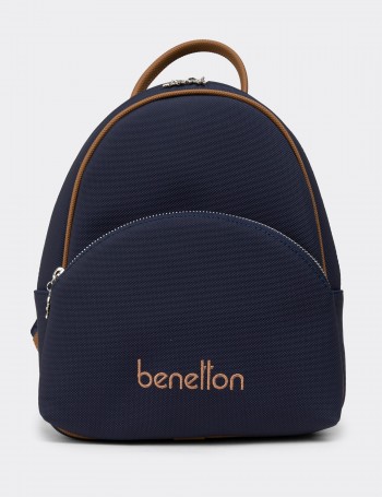 Benetton Women's Navy Backpack - B1676ZLCVY01