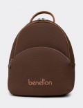 Benetton Women's Brown Backpack