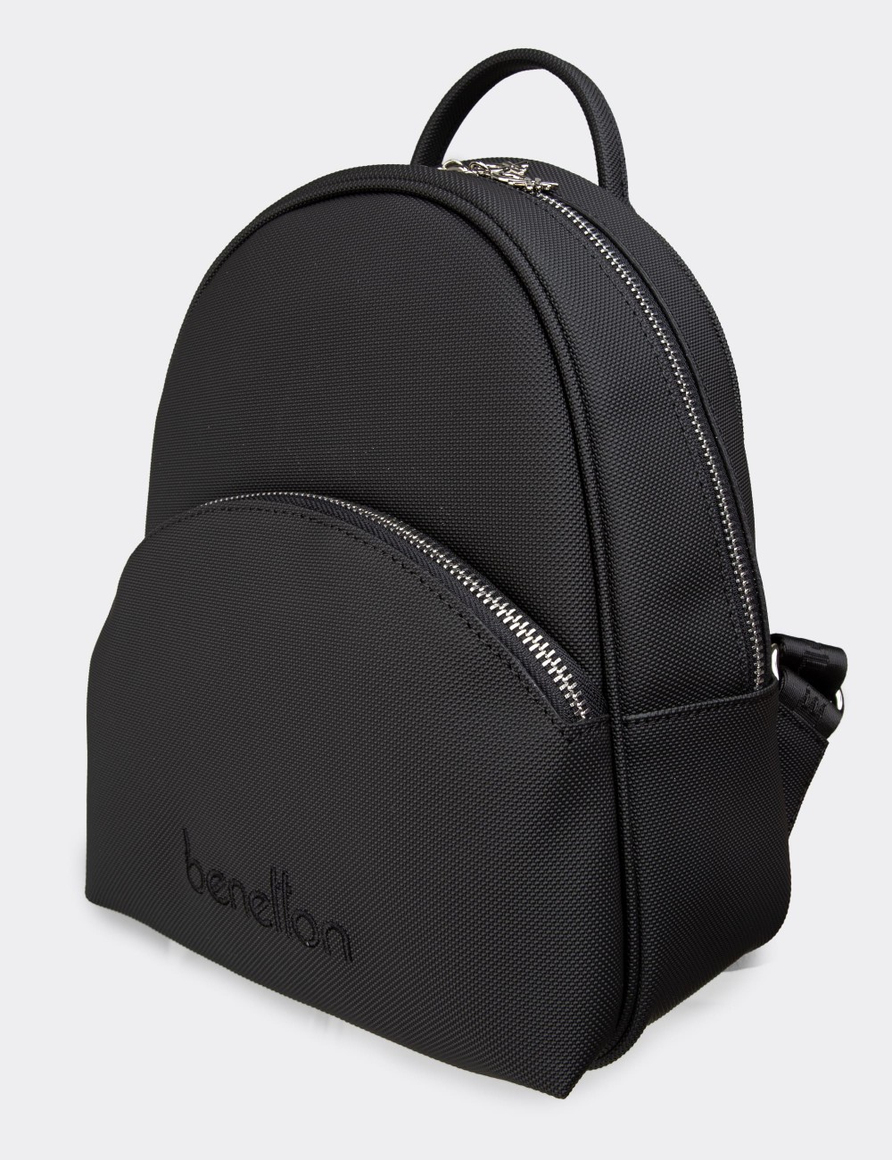 Benetton Women's Black Backpack - B1676ZSYHY01