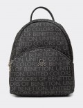 Benetton Women's Black Backpack