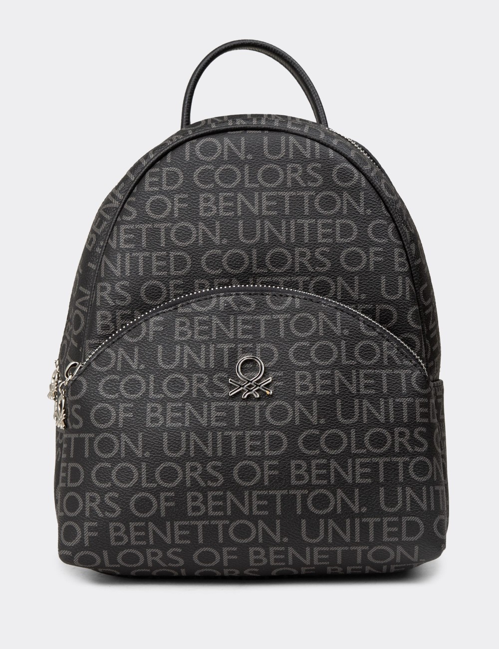 Benetton Women's Black Backpack - B1698ZSYHY01