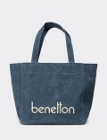 Benetton Women's Navy Shoulder Bag