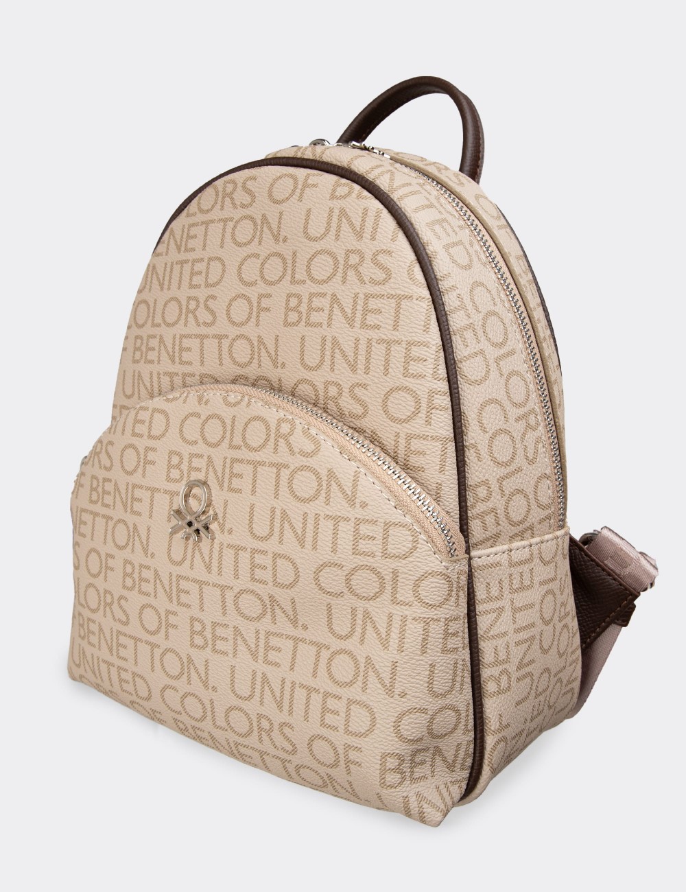 Benetton Women's Sandstone Backpack - B1698ZVZNY01