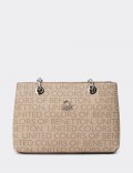 Benetton Women's Sandstone Shoulder Bag
