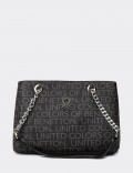 Benetton Women's Black Shoulder Bag