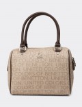 Benetton Women's Sandstone Shoulder Bag