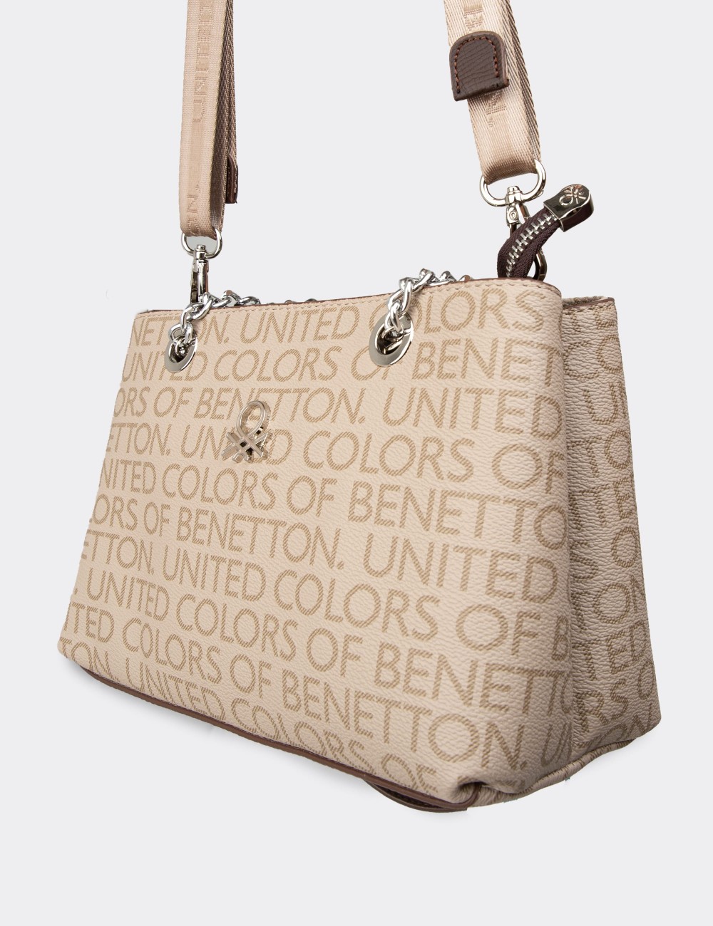 Benetton Women's Sandstone Shoulder Bag - B1701ZVZNY01