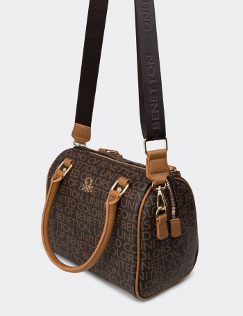 Benetton Women's Brown Shoulder Bag - B1668ZKHVY01