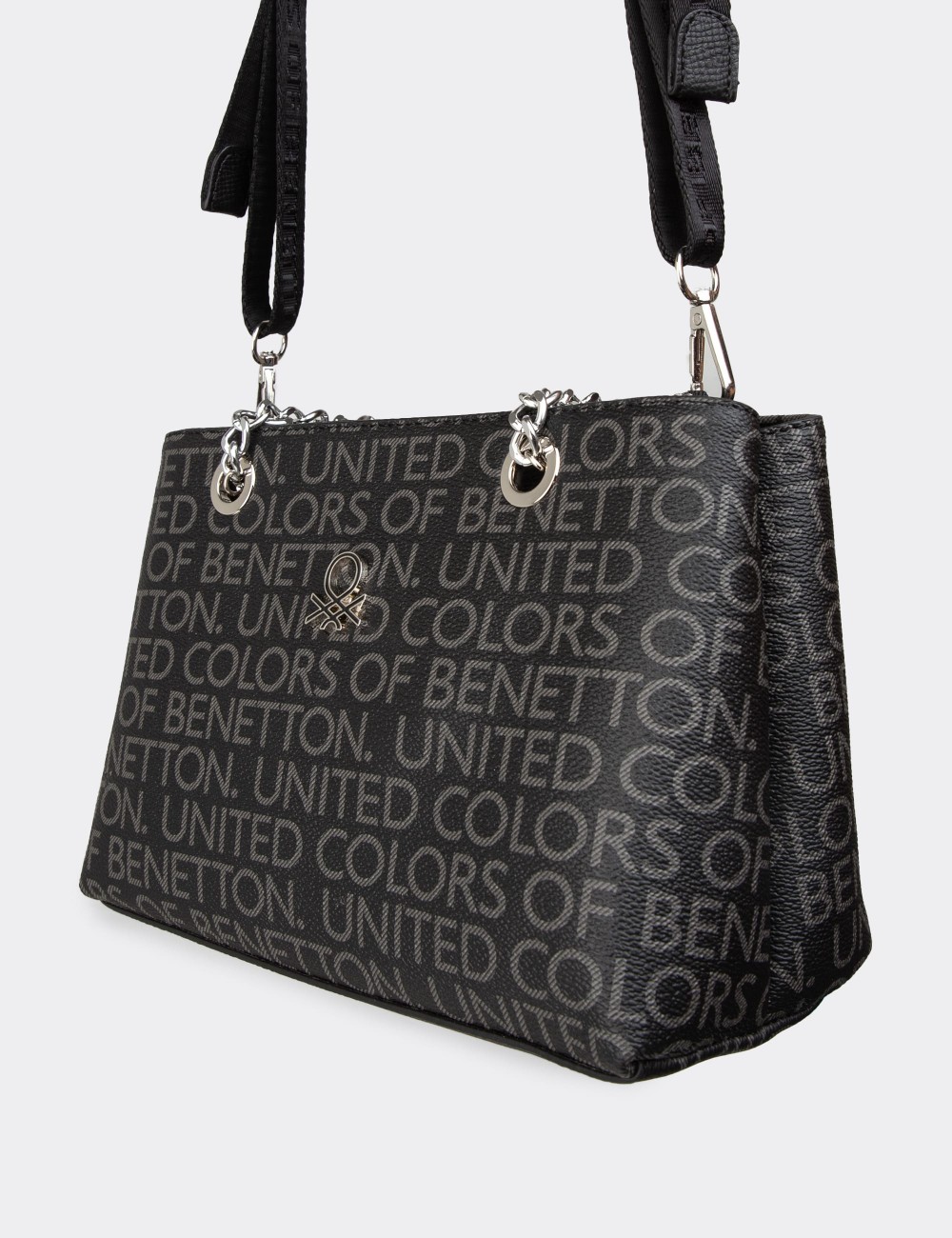 Benetton Women's Black Shoulder Bag - B1701ZSYHY01