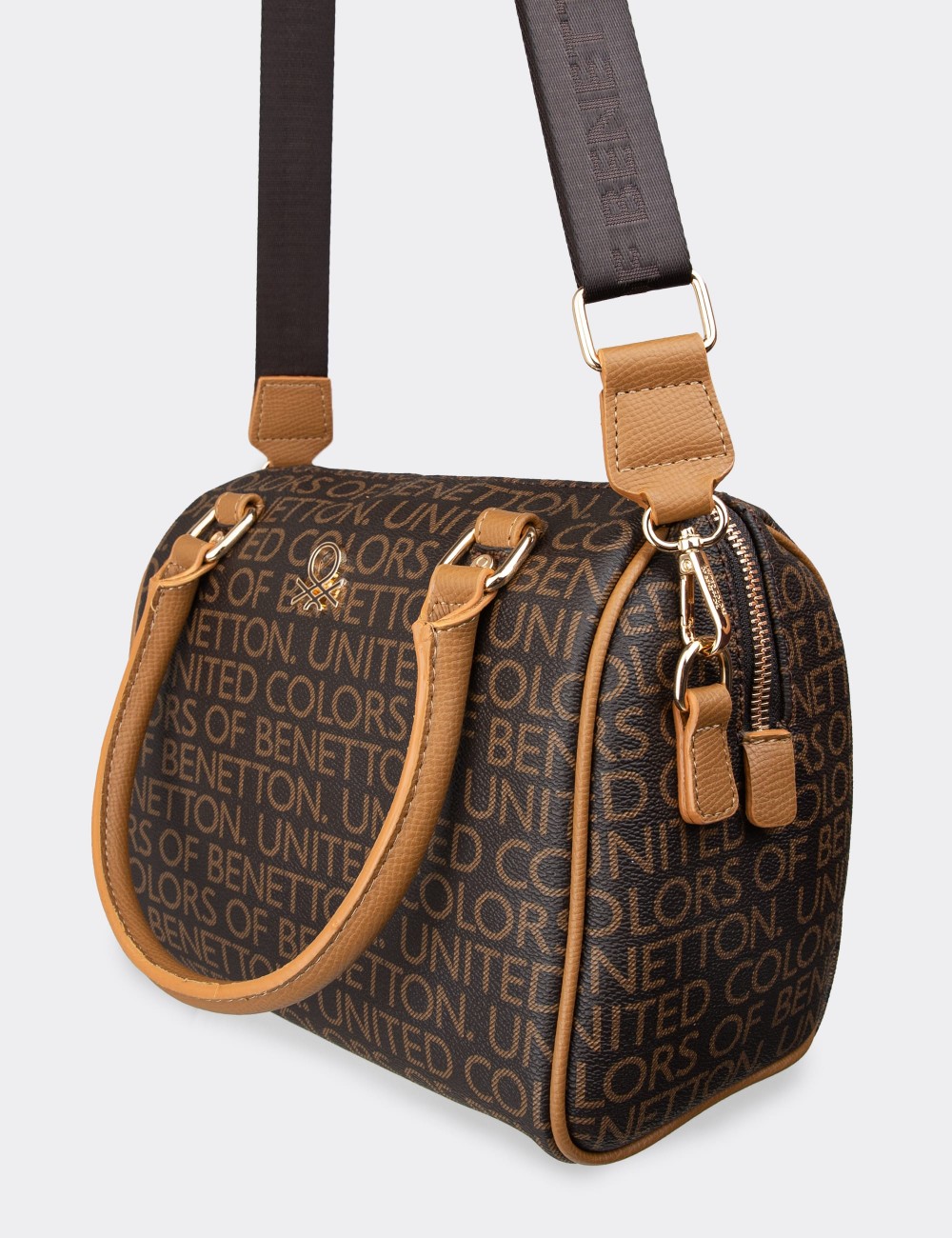 Benetton Women's Brown Shoulder Bag - B1668ZKHVY01