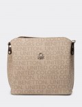 Benetton Women's Sandstone Shoulder Bag
