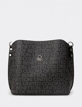 Benetton Women's Black Shoulder Bag - B1689ZSYHY01