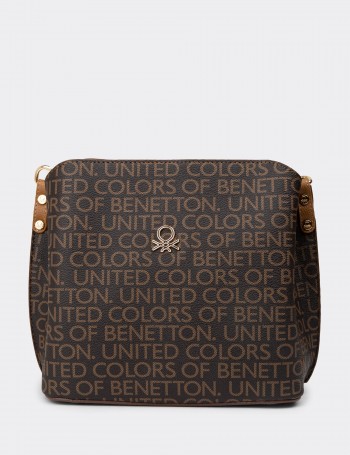 Benetton Women's Brown Shoulder Bag - B1689ZKHVY01