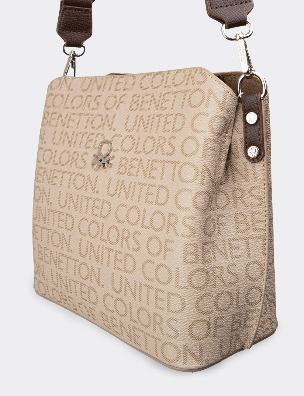 Benetton Women's Sandstone Shoulder Bag - B1689ZVZNY01