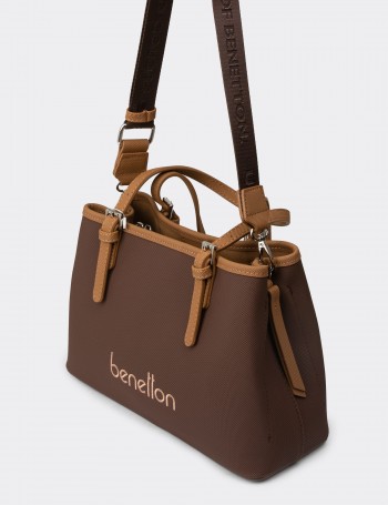 Benetton Women's Tan Shoulder Bag - B1683ZTBAY01