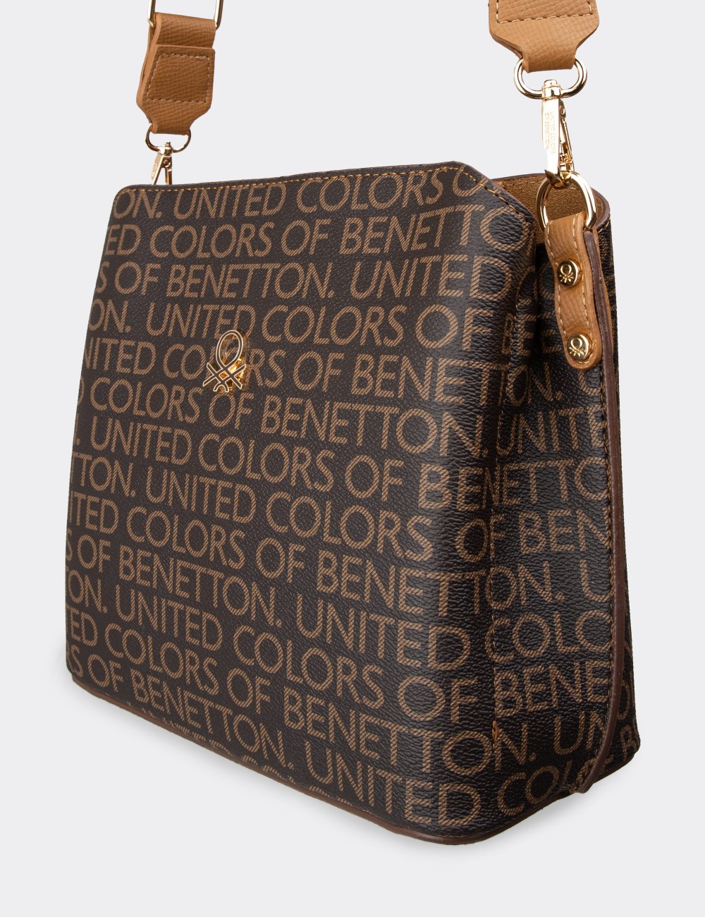 Benetton Women's Brown Shoulder Bag - B1689ZKHVY01