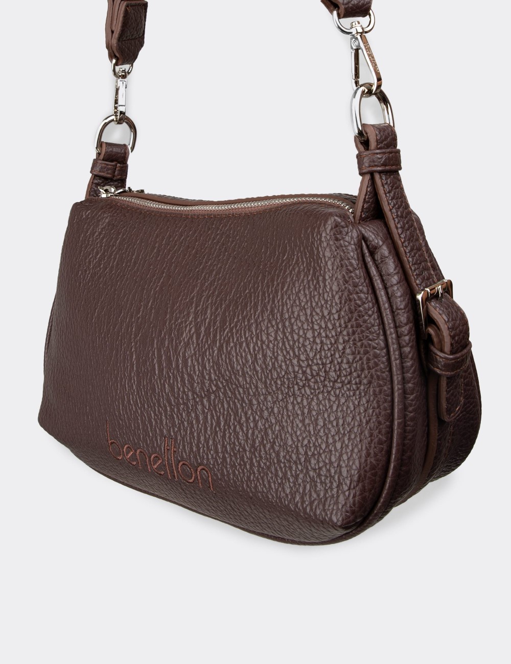 Benetton Women's Brown Shoulder Bag - B1679ZKHVY01