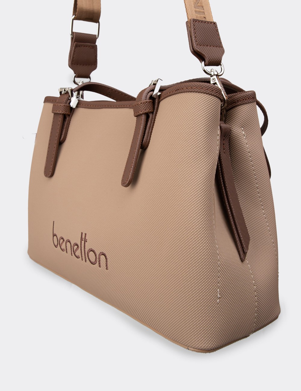 Benetton Women's Brown Shoulder Bag - B1683ZKHVY01