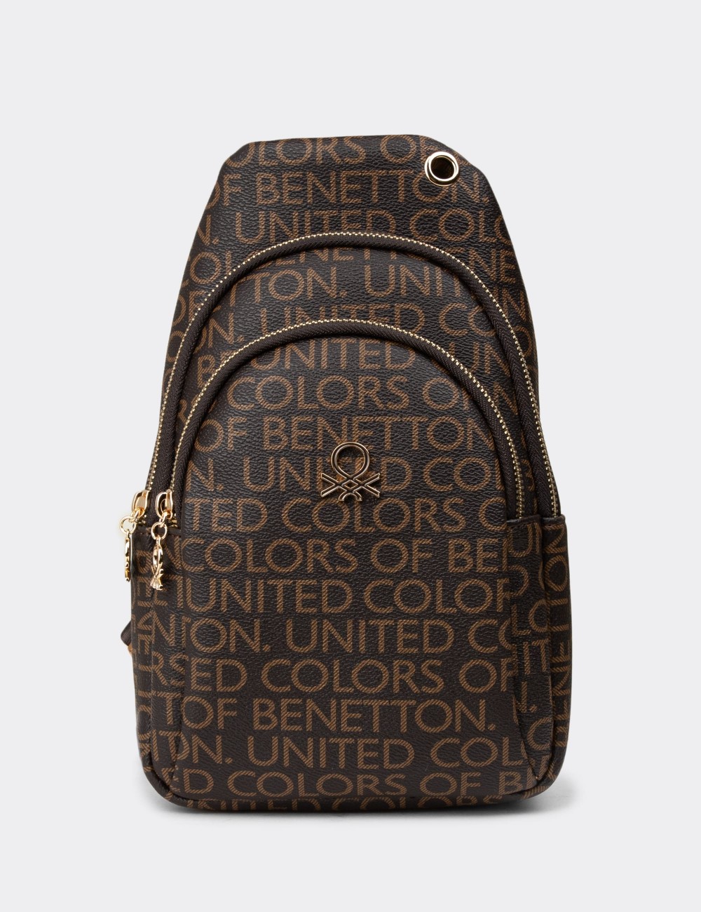 Benetton Women's Brown Shoulder Bag - B1644ZKHVY01