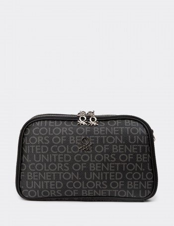 Benetton Women's Black Shoulder Bag