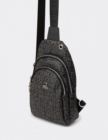 Benetton Women's Black Shoulder Bag - B1644ZSYHY01