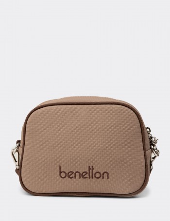 Benetton Women's Sandstone Shoulder Bag - B1648ZVZNY01