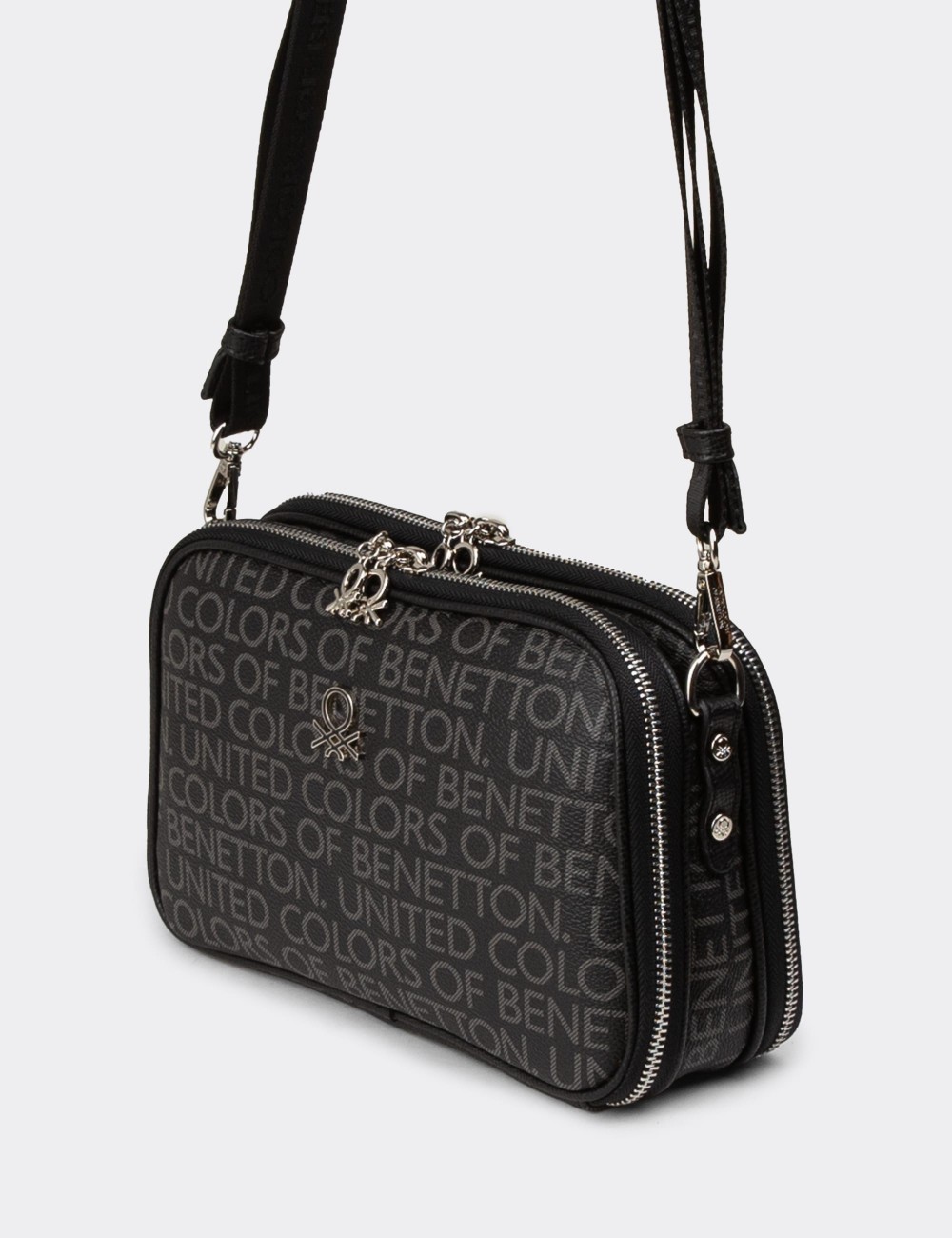 Benetton Women's Black Shoulder Bag - B1638ZSYHY01