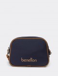 Benetton Women's Navy Shoulder Bag
