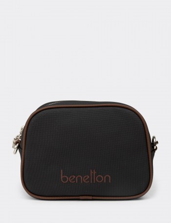 Benetton Women's Black Shoulder Bag - B1648ZSYHY01
