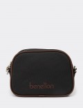 Benetton Women's Black Shoulder Bag
