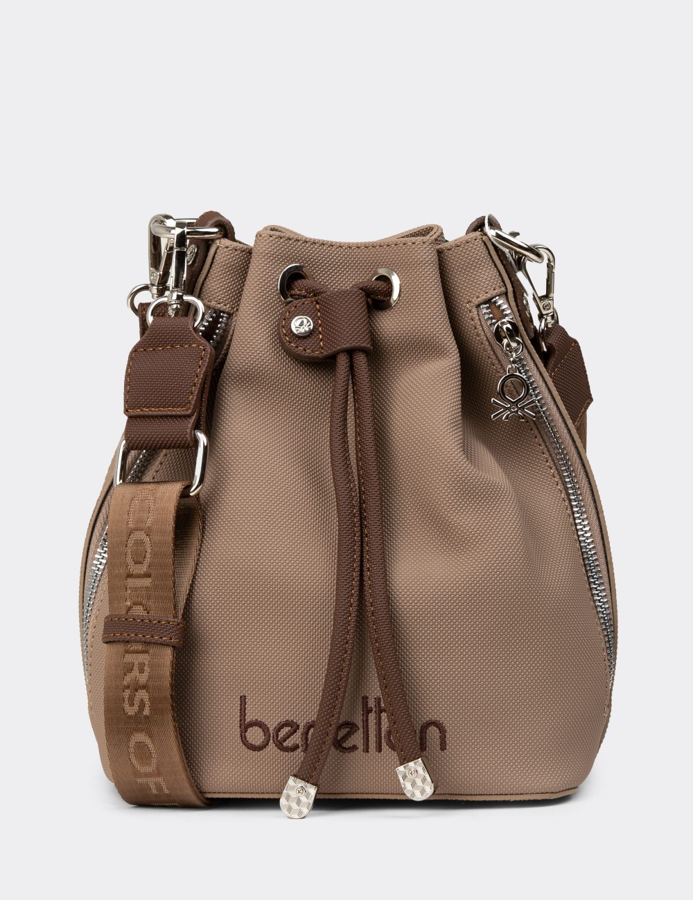 Benetton Women's Sandstone Shoulder Bag - B1650ZVZNY01