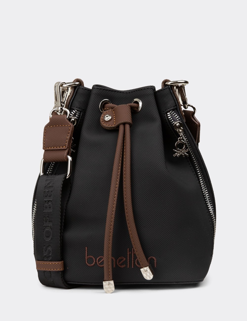 Benetton Women's Black Shoulder Bag - B1650ZSYHY01