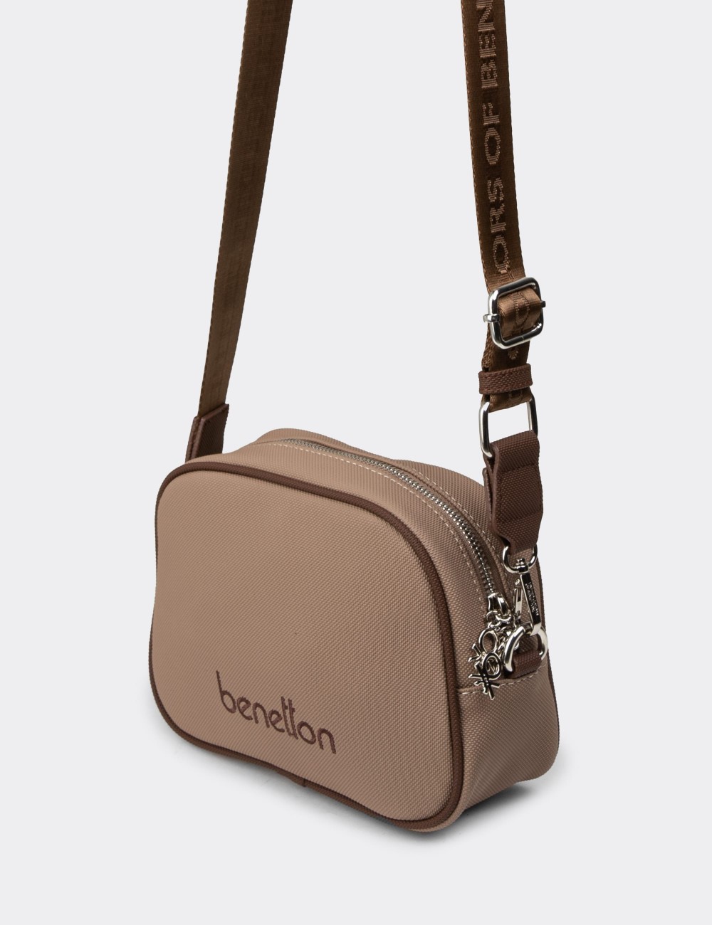 Benetton Women's Sandstone Shoulder Bag - B1648ZVZNY01
